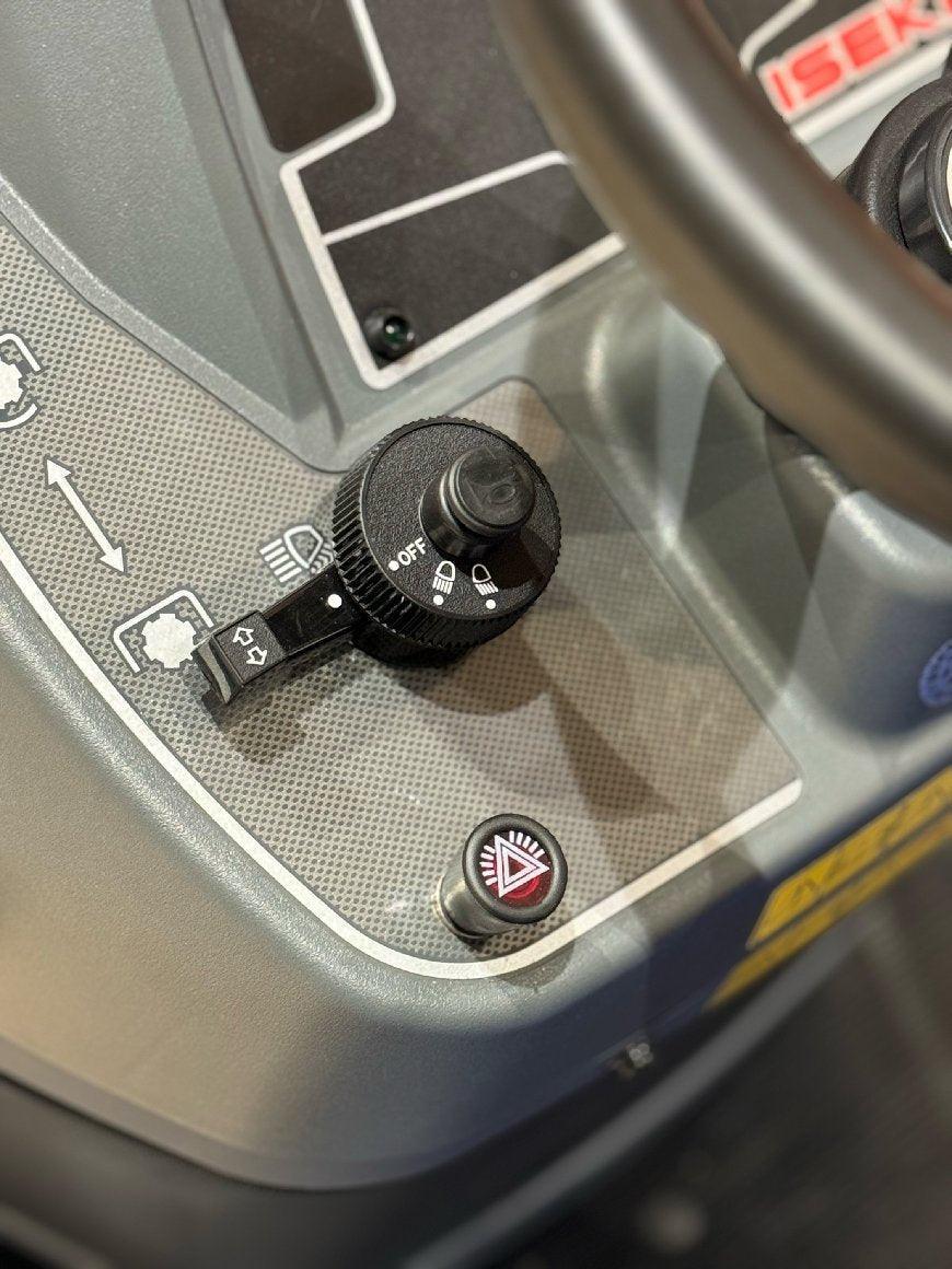 Iseki Diesel-Rasentraktor SXG 216 H mit StVZO Paket mit elektrischer Entleerung