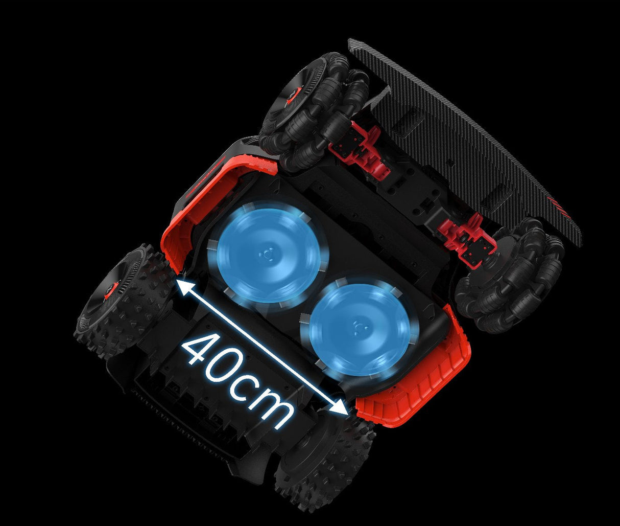 Nexlawn Mähroboter ohne Begrenzungskabel NAVIA 5500 AWD - für sehr große Rasenflächen