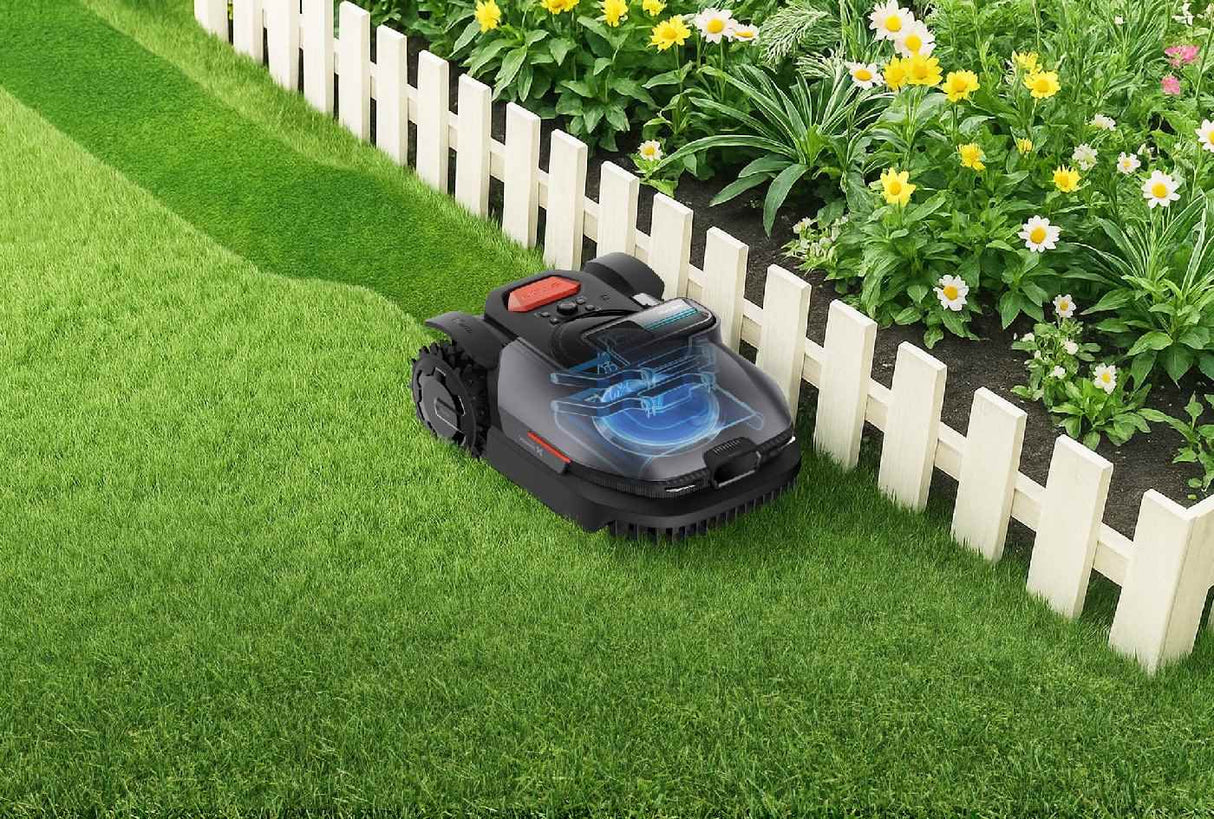 Nexlawn Mähroboter ohne Begrenzungskabel Vidar 1600 - für große Rasenflächen
