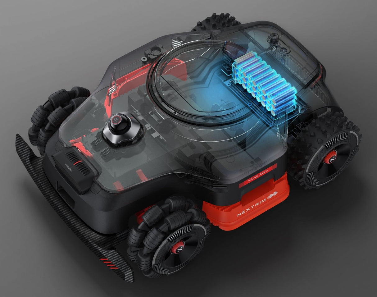 Nexlawn Mähroboter ohne Begrenzungskabel Vidar 3000 AWD - für sehr große Rasenflächen