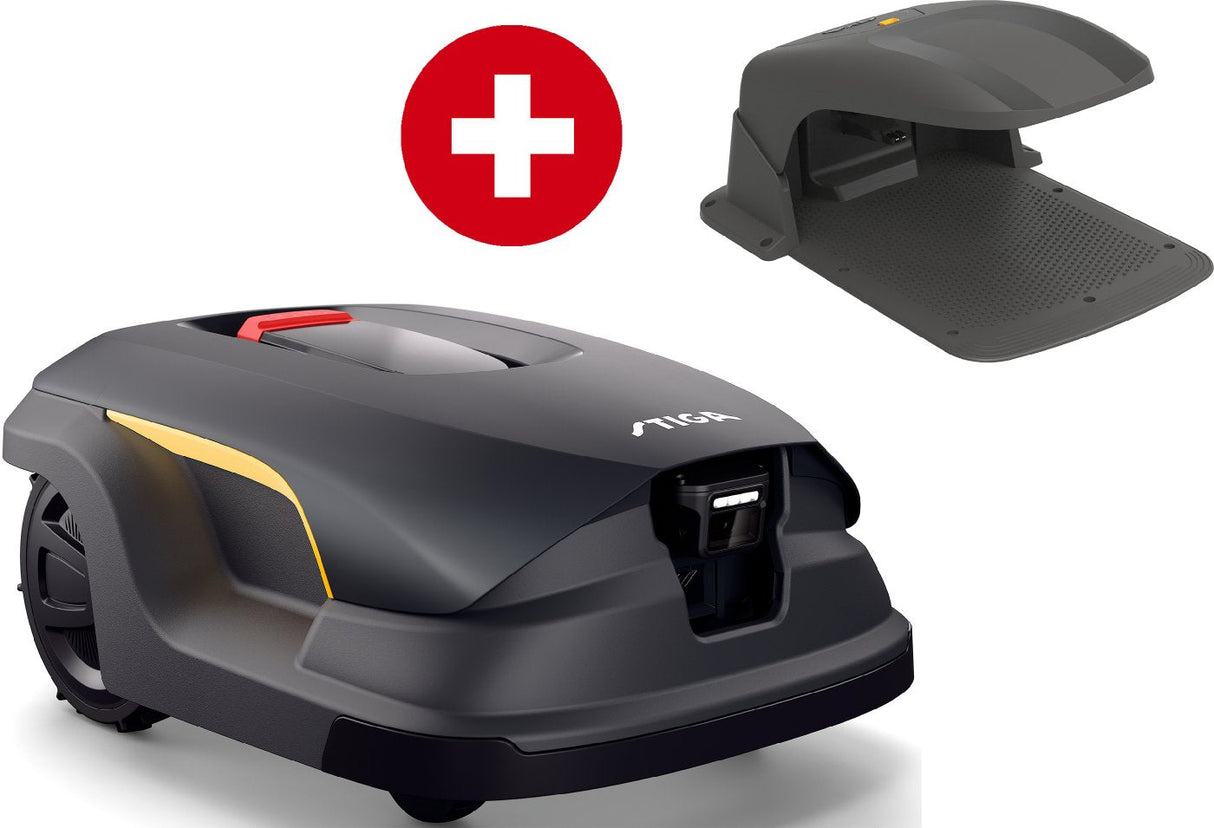 Stiga kabelloser Mähroboter A 140v - mit kostenloser Abdeckung