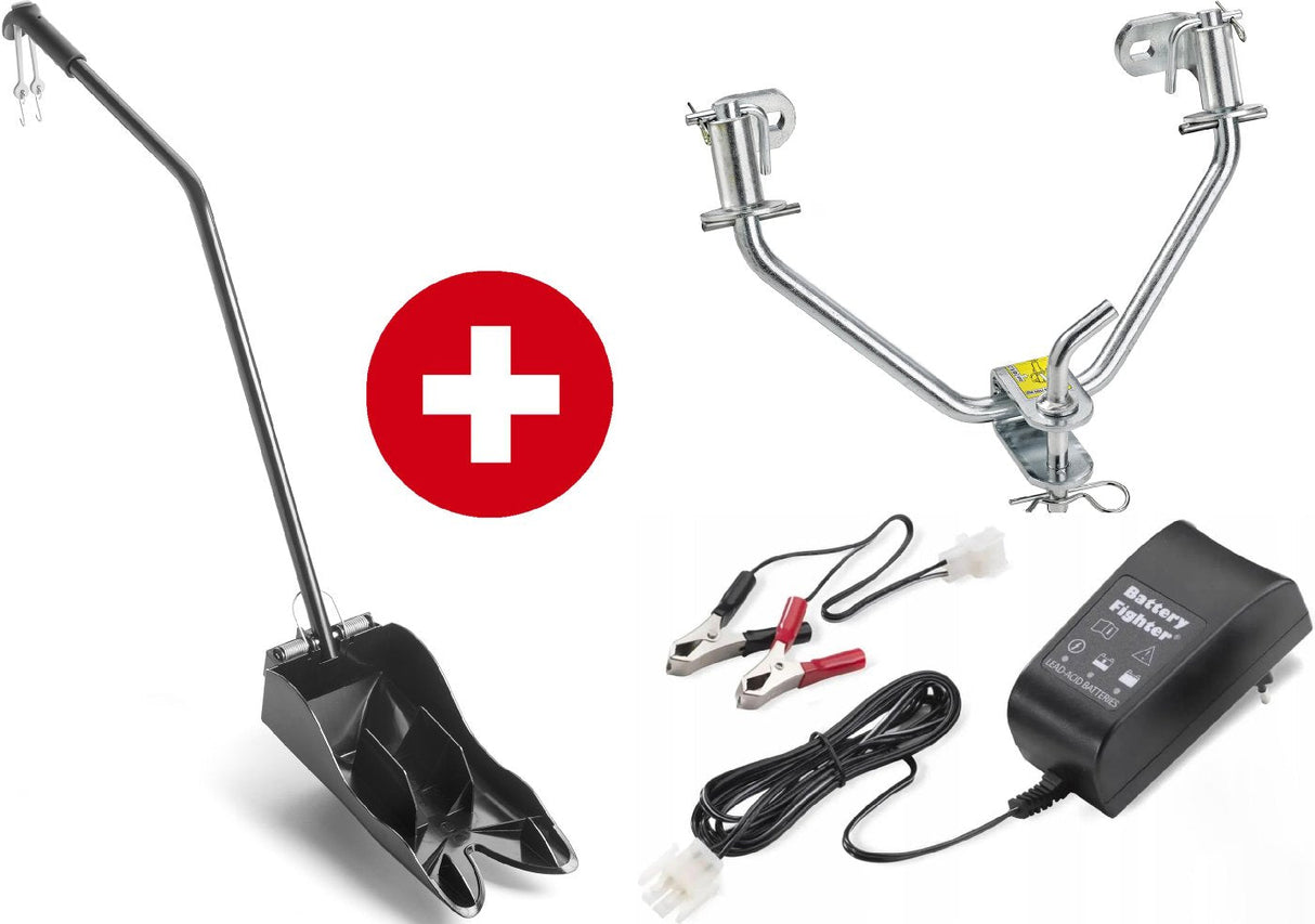 Stiga Allrad-Rasentraktor Estate 9102 WX mit Mulchstopfen, Anhängerkupplung und Ladegerät