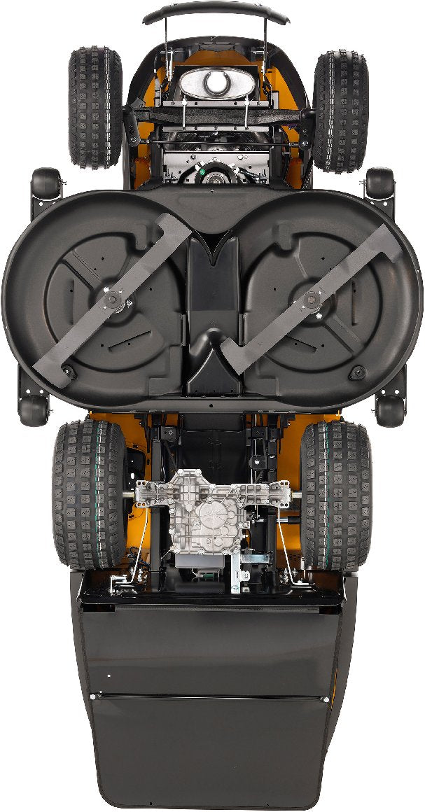 Stiga Rasentraktor Estate 9122 W mit Mulchstopfen, Anhängerkupplung und Ladegerät