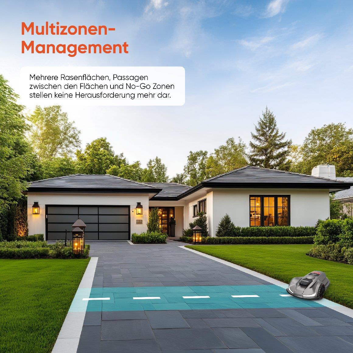 Sunseeker kabelloser Mähroboter Elite X7