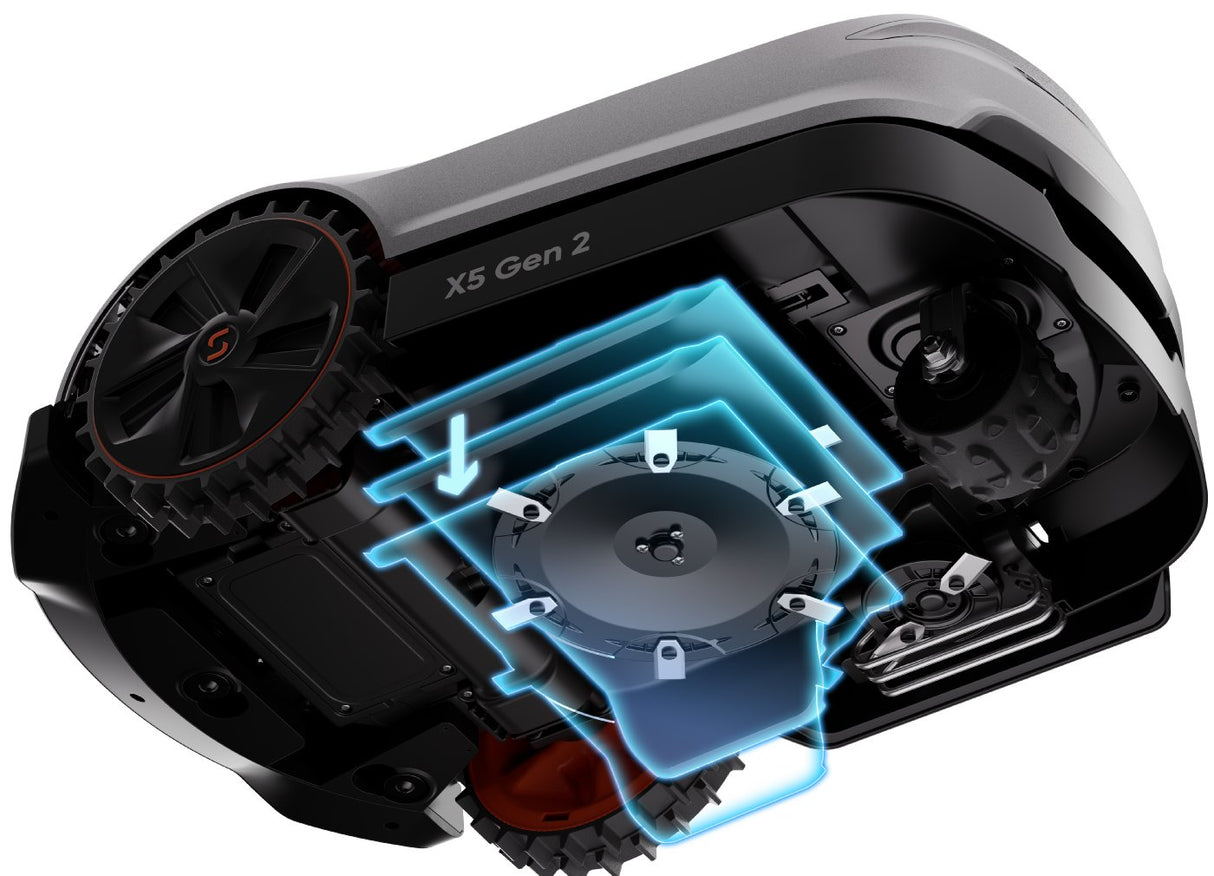 Sunseeker kabelloser Mähroboter X5 GEN 2 für große Rasenflächen