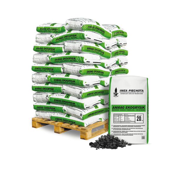 ANMAG Steinkohle 5–15 mm – 1000 kg Palette (50x20 kg Säcke) Premium Hartkohle für Ofen & Feuerstätten