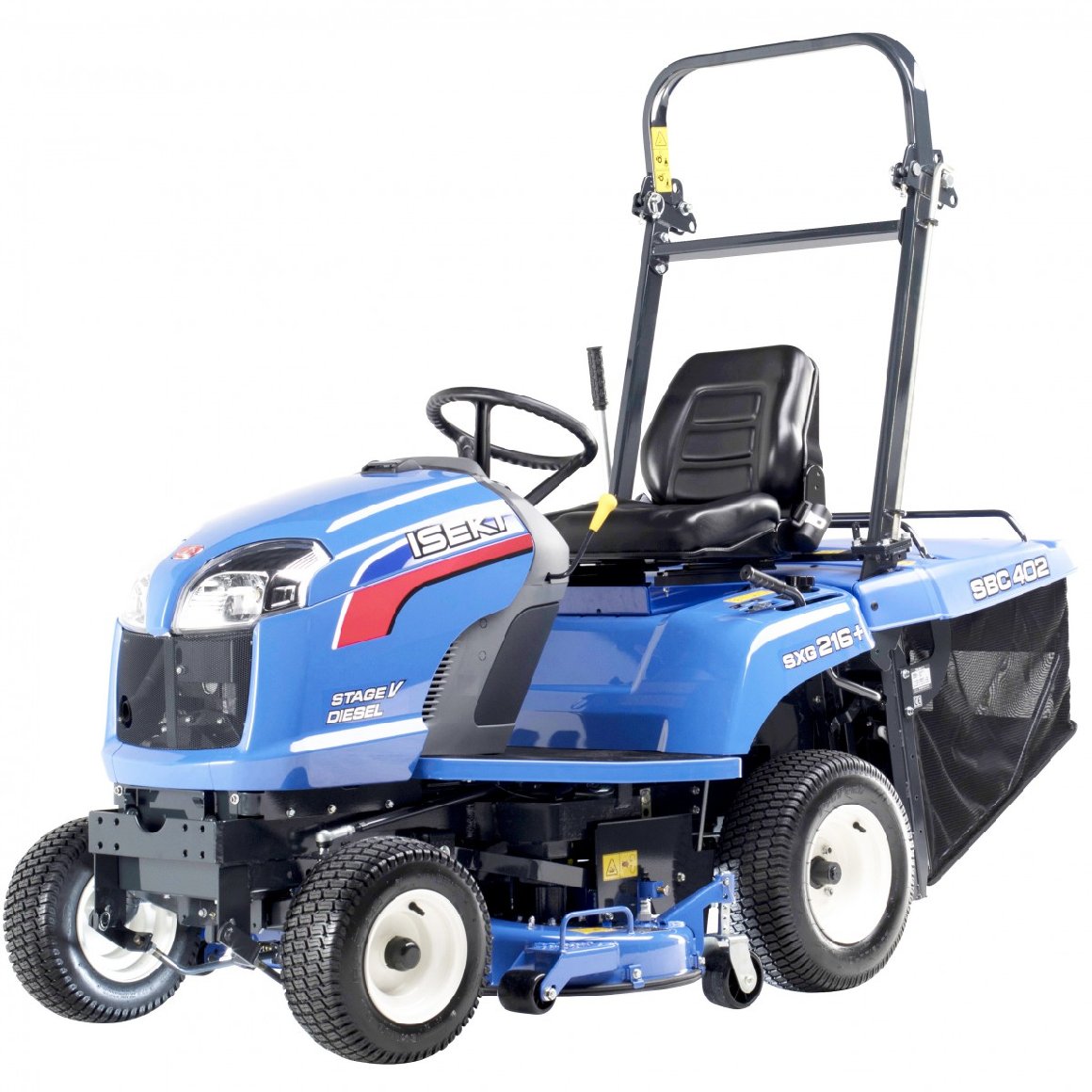 Iseki Diesel-Rasentraktor SXG 216 M mit mechanischer Entleerung