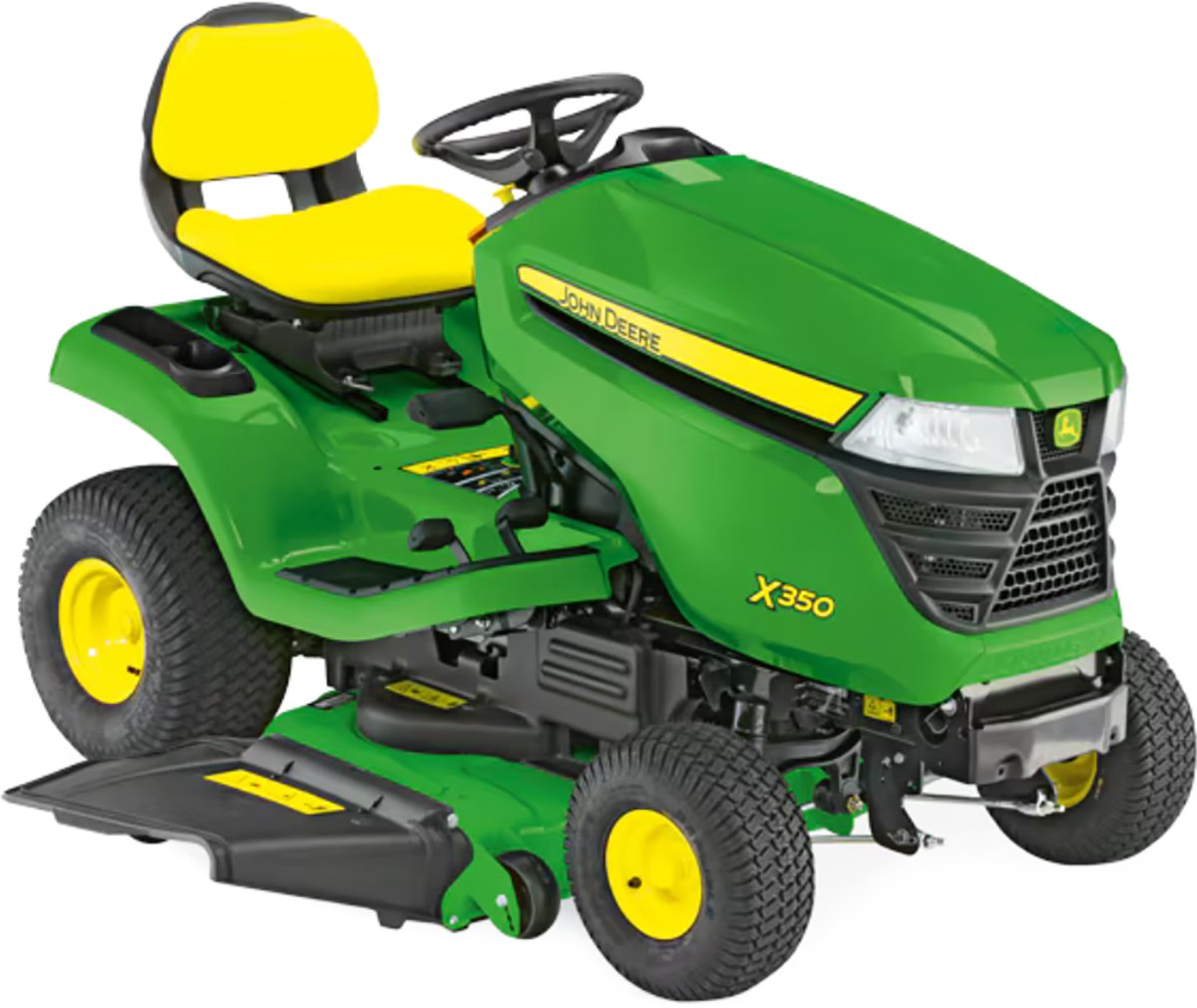 John Deere Rasentraktor X350 ohne Mähwerk
