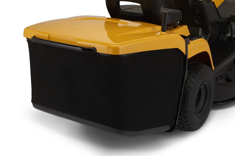 Stiga Rasentraktor Estate 598 mit Mulchstopfen, Anhängerkupplung und Ladegerät