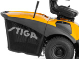 Stiga Rasentraktor Estate 9102 W mit Mulchstopfen, Anhängerkupplung und Ladegerät