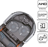 Sunseeker kabelloser Mähroboter Elite X7 Plus - für Sportplätze und Großflächen mit Allradantrieb