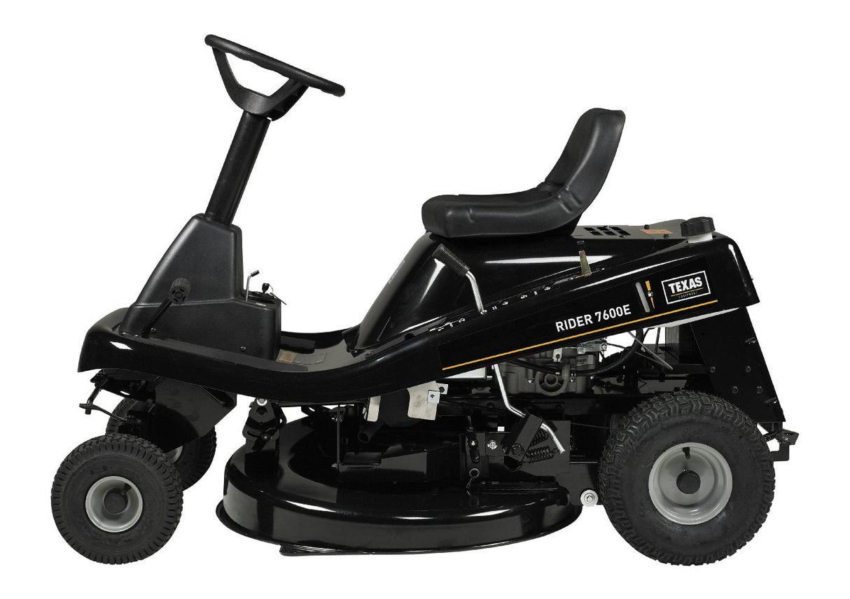 Texas Aufsitzmäher Rider 7600E 2in1 inkl. Mulchkit